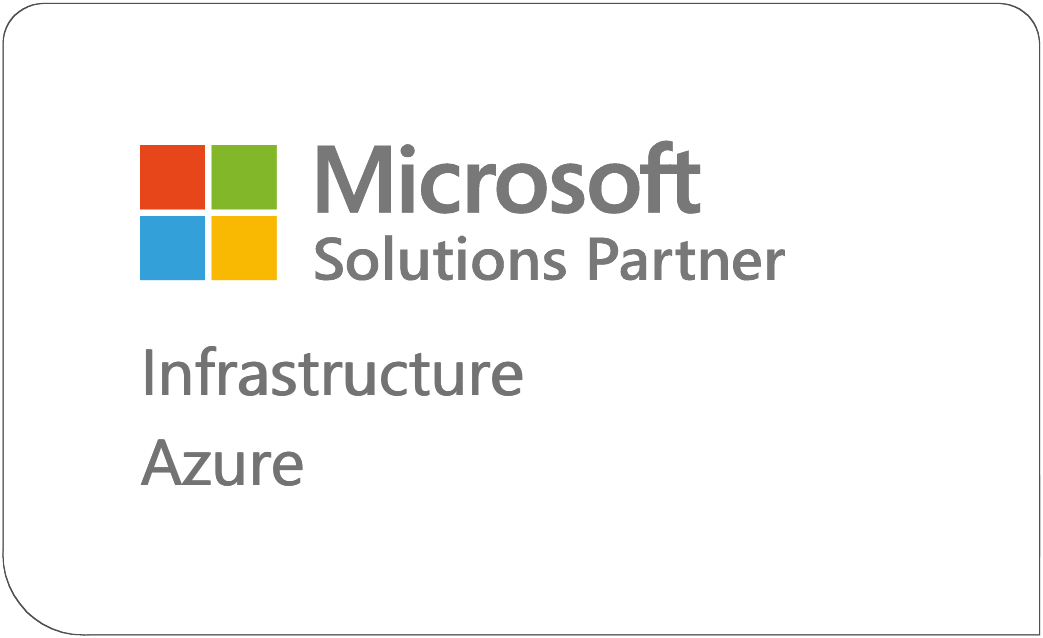 Logo Microsoft Solution Partner Infrastructure Azure