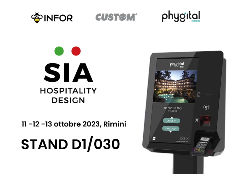 Digital concierge - Infor a SIA Rimini con WelcomeUP